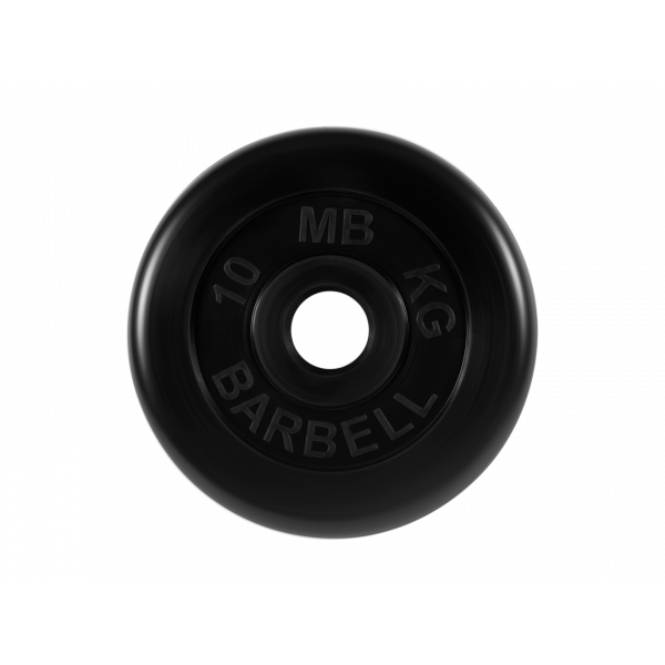 Диск обрезиненный "Стандарт" 10 кг MB Barbell