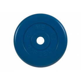 Диск обрезиненный "Стандарт", синий, 20 кг