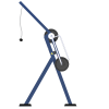 Вертикальная веревочная тяга стоя с изменяемой нагрузкой MB Barbell фото 6